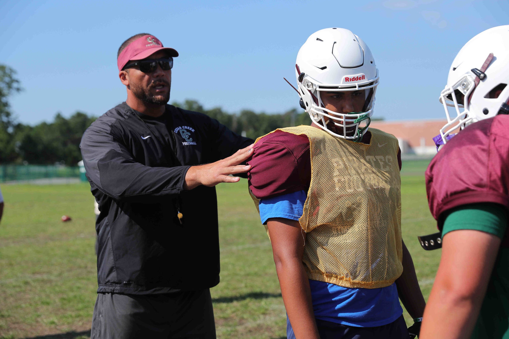Cedar Creek Football Practice